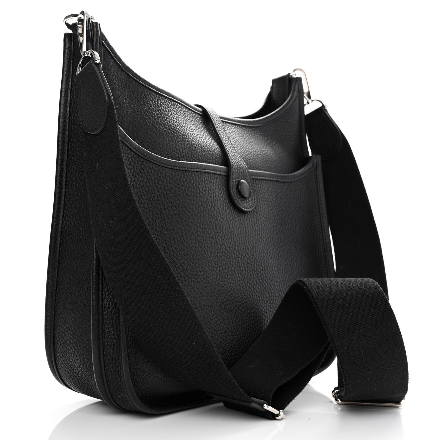 Hermes Taurillon Clemence Evelyne III PM Black 3 of 11