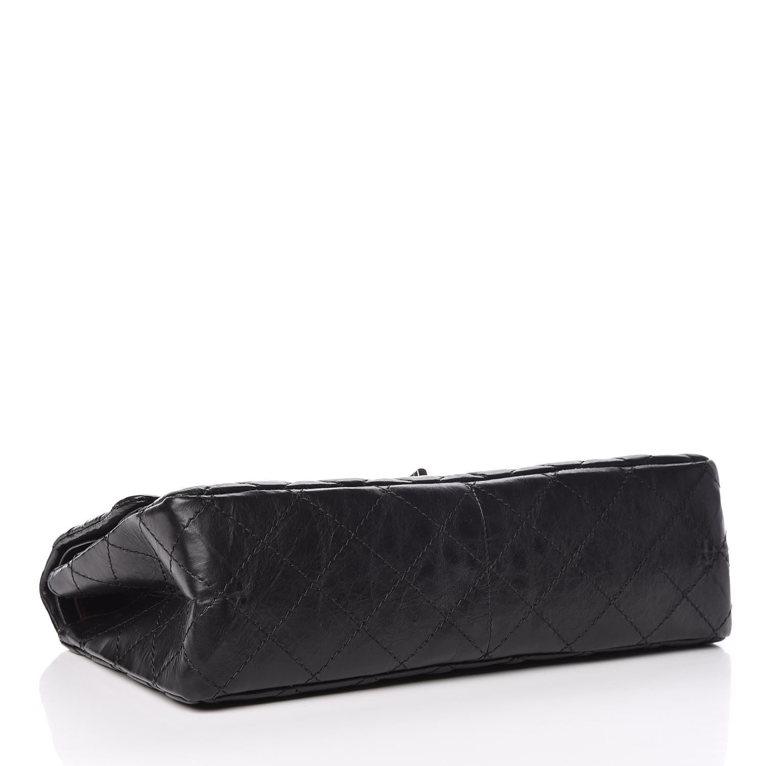 Chanel Aged Calfskin Quilted 2.55 Reissue 226 Flap Black 4 of 11