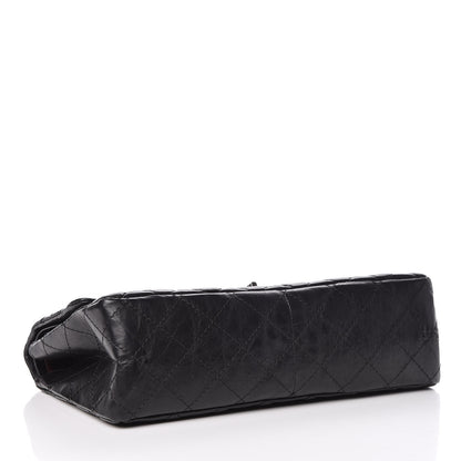 Chanel Aged Calfskin Quilted 2.55 Reissue 226 Flap Black 4 of 11