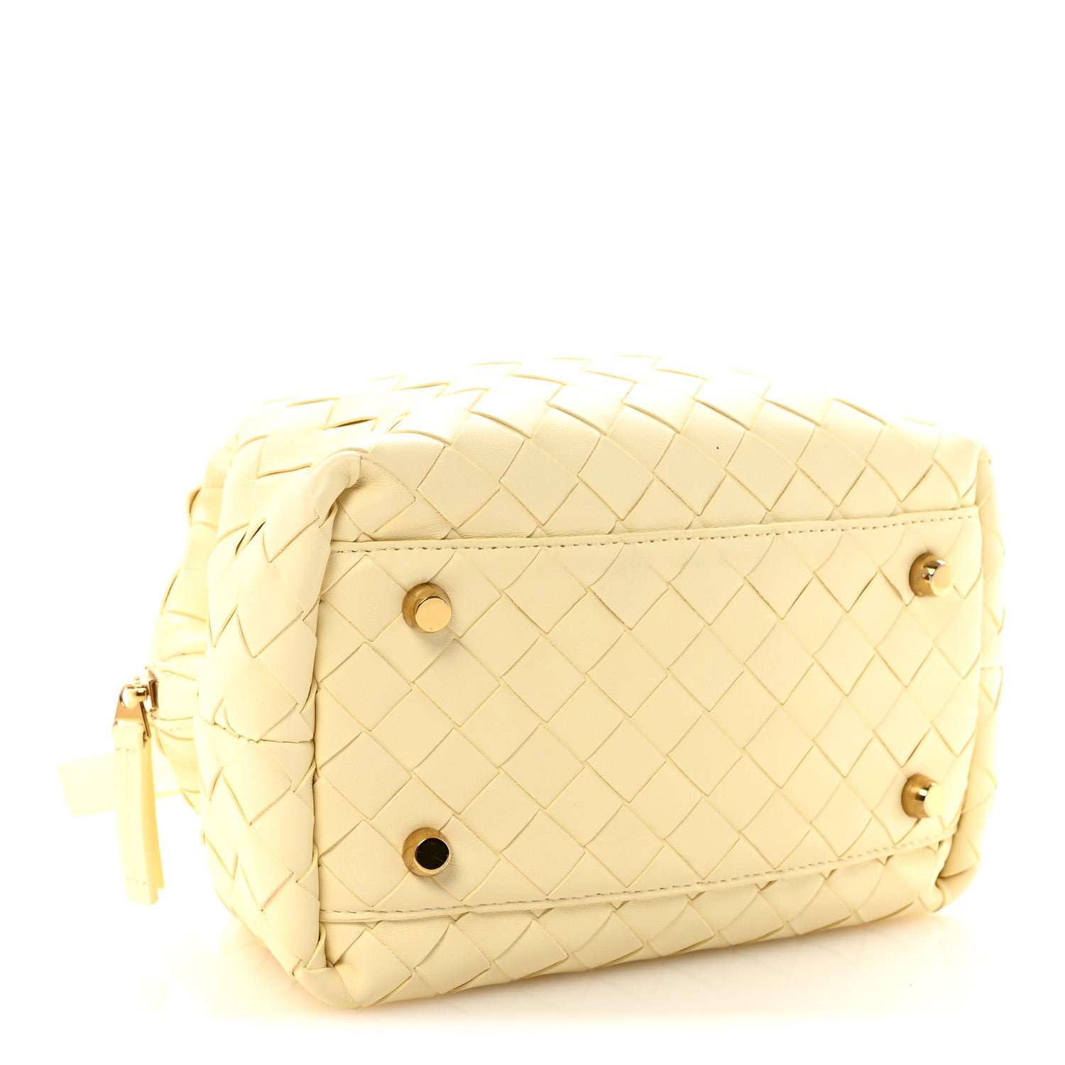 Bottega Veneta Nappa Intrecciato Mini Bauletto Camomile 4 of 9