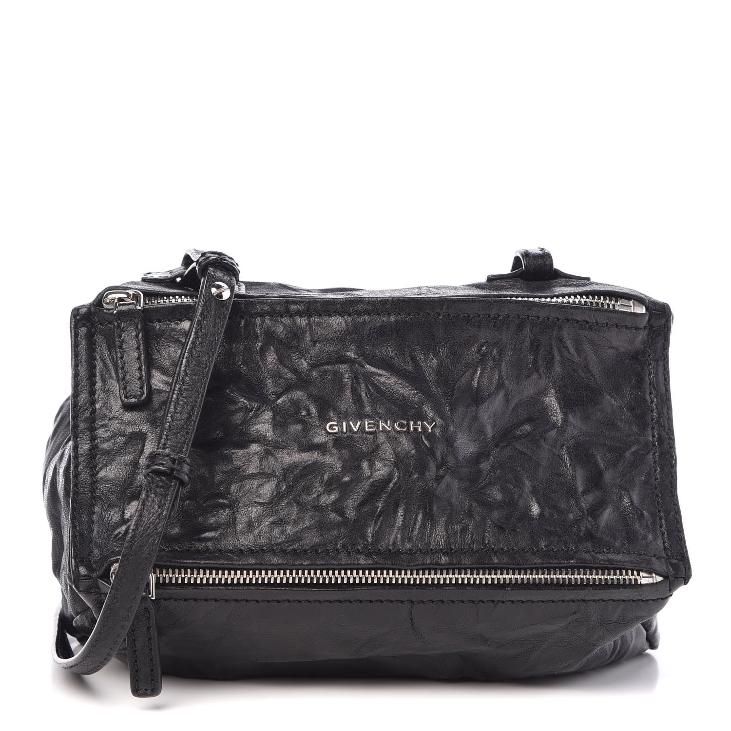 Givenchy Tumbled Sheepskin Mini Pandora Black 1 of 7