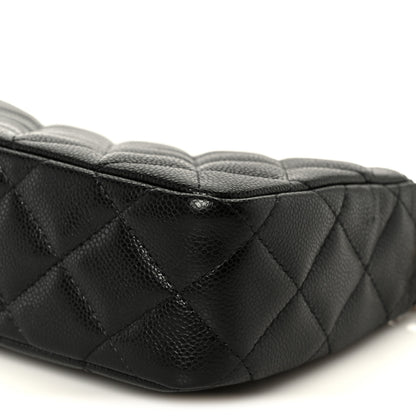 Chanel Caviar Quilted Purse With Chain Black 10 of 11