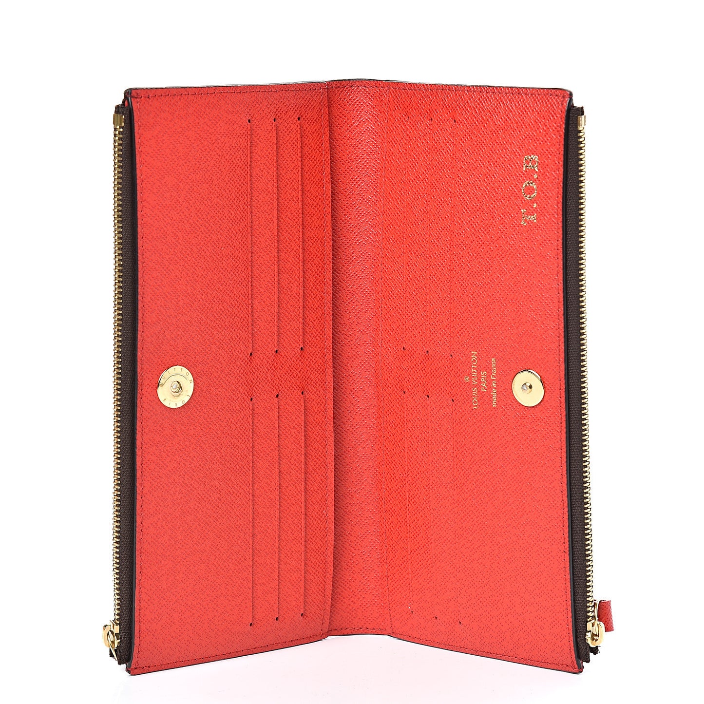 Monogram Adele Wallet Coquelicot