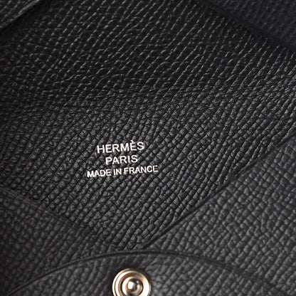 Hermes Epsom Calvi Pouch Black 5 of 5