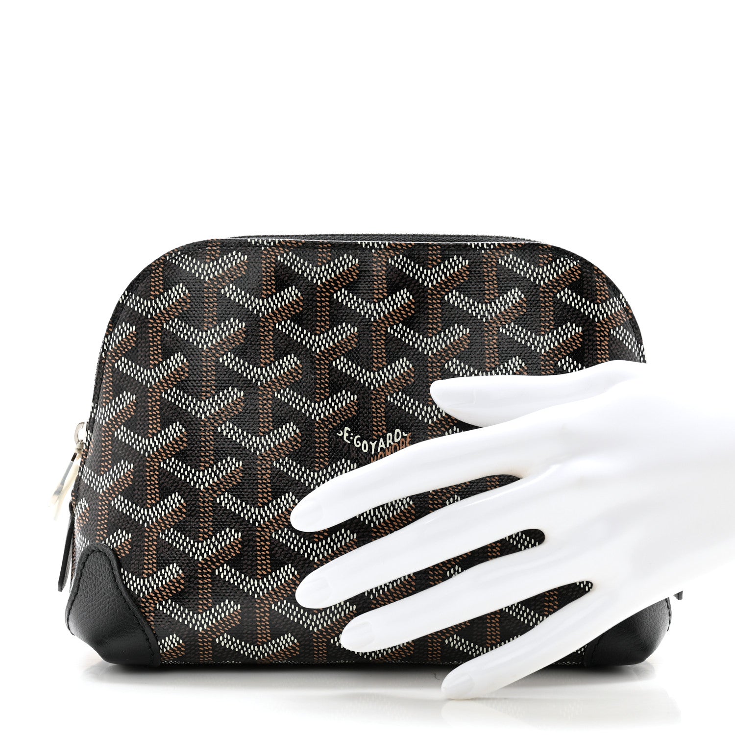 Goyard Goyardine Vendome Toiletry Pouch Black 2 of 6