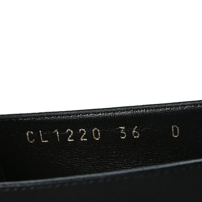 Christian Dior Lambskin Granville Espadrilles 36 Black 6 of 8