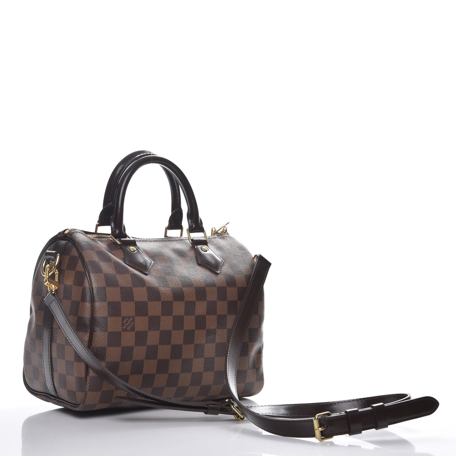 Louis Vuitton Damier Ebene Speedy Bandouliere 25 4 of 8