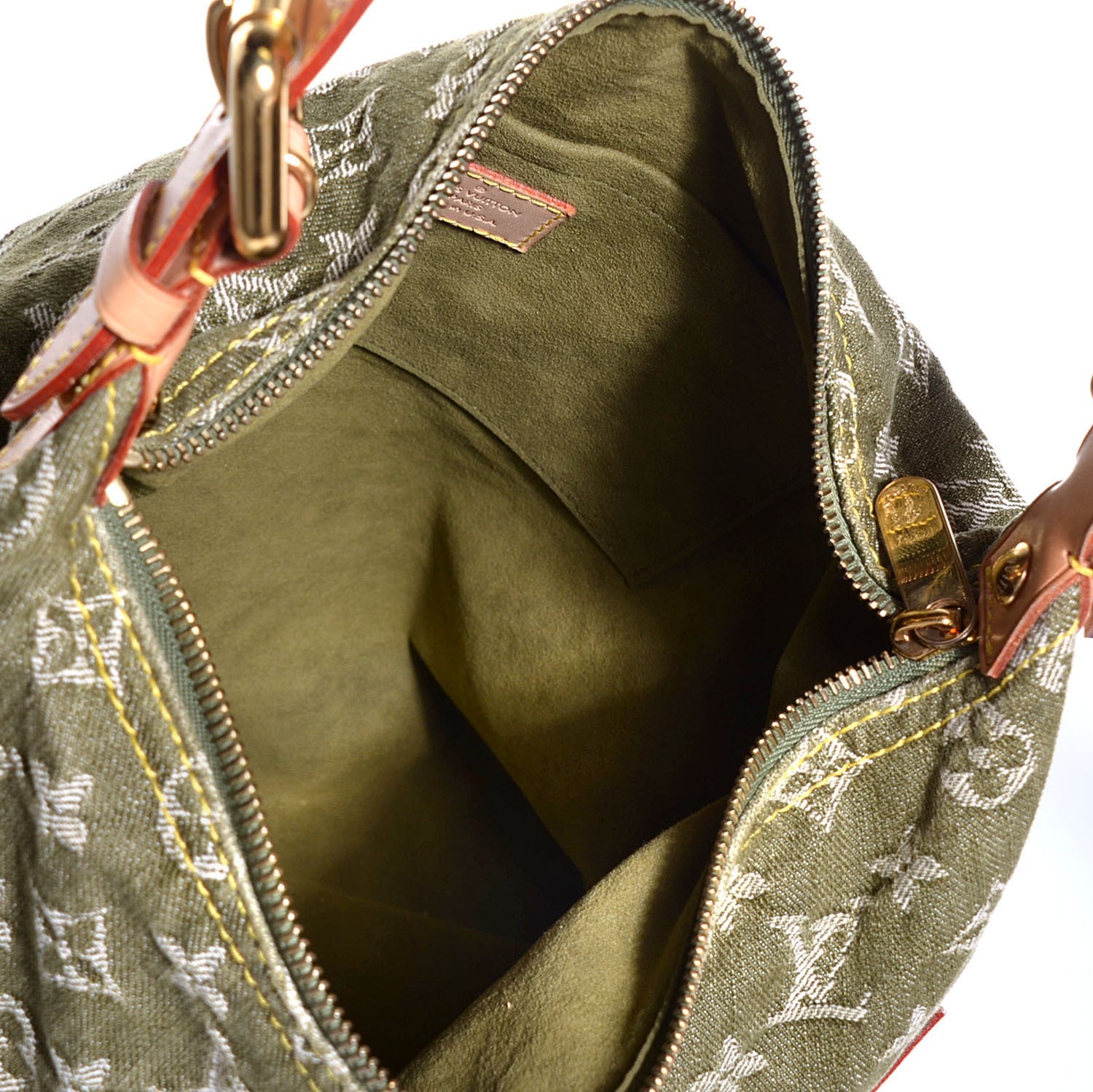 Louis Vuitton Denim Baggy GM Lichen 5 of 7