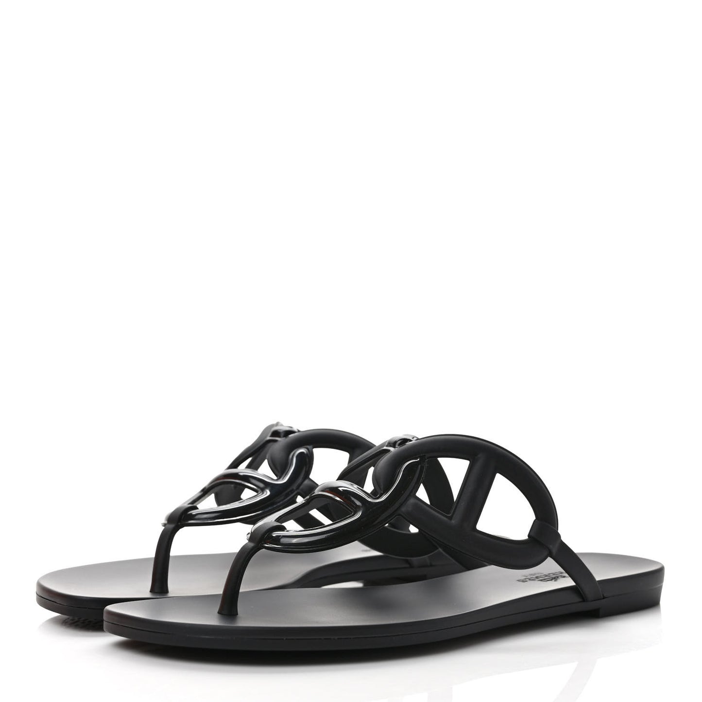 Rubber Womens Egerie Sandals 40 Black