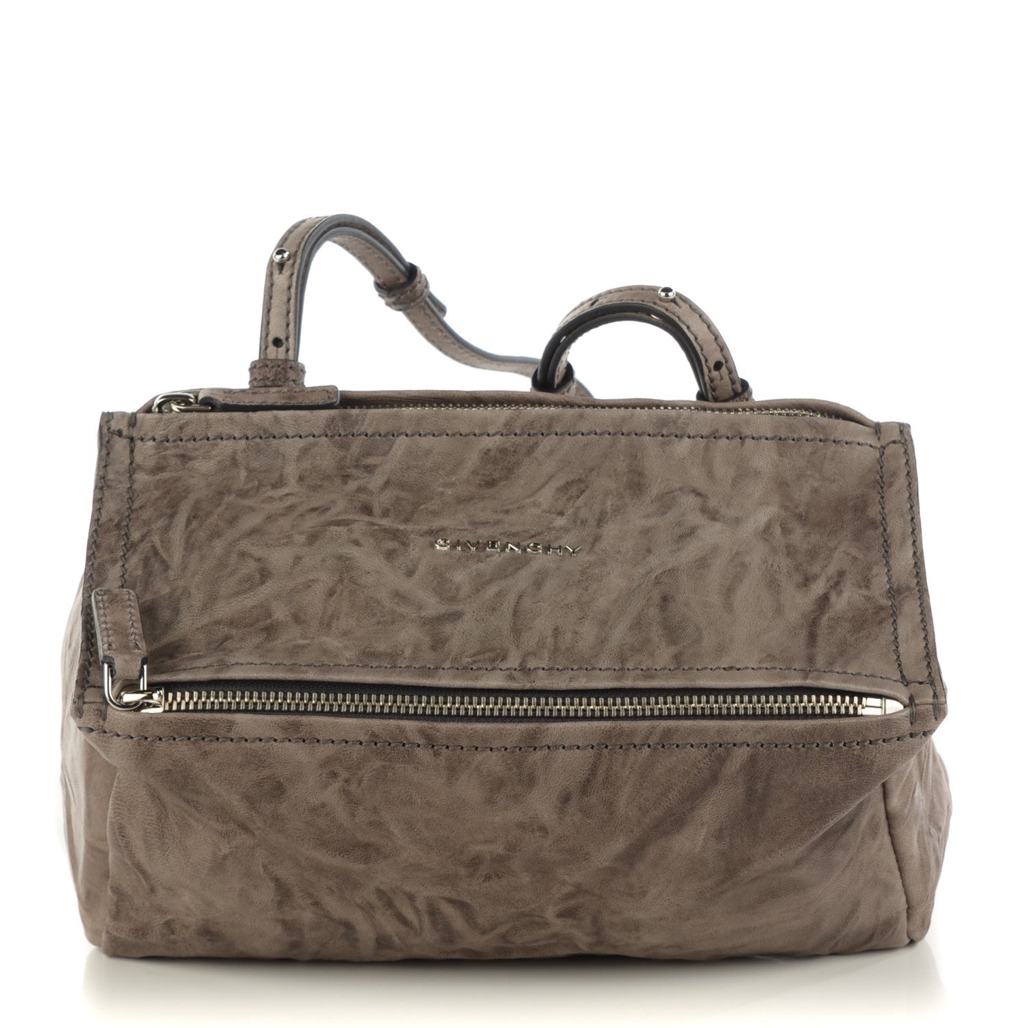 Givenchy Tumbled Sheepskin Mini Pandora Grey 1 of 7