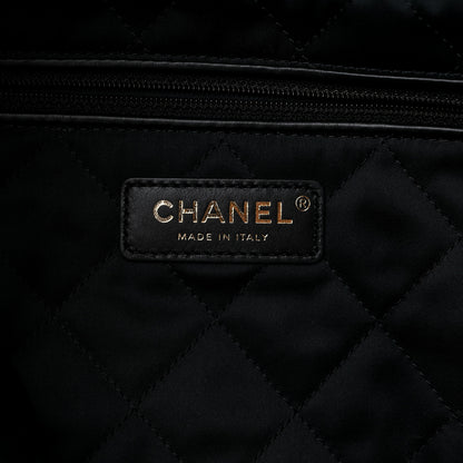 Chanel Wool Tweed Quilted Chanel 22 Black Multicolor 7 of 10
