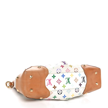 Louis Vuitton Monogram Multicolor Judy MM White 4 of 9