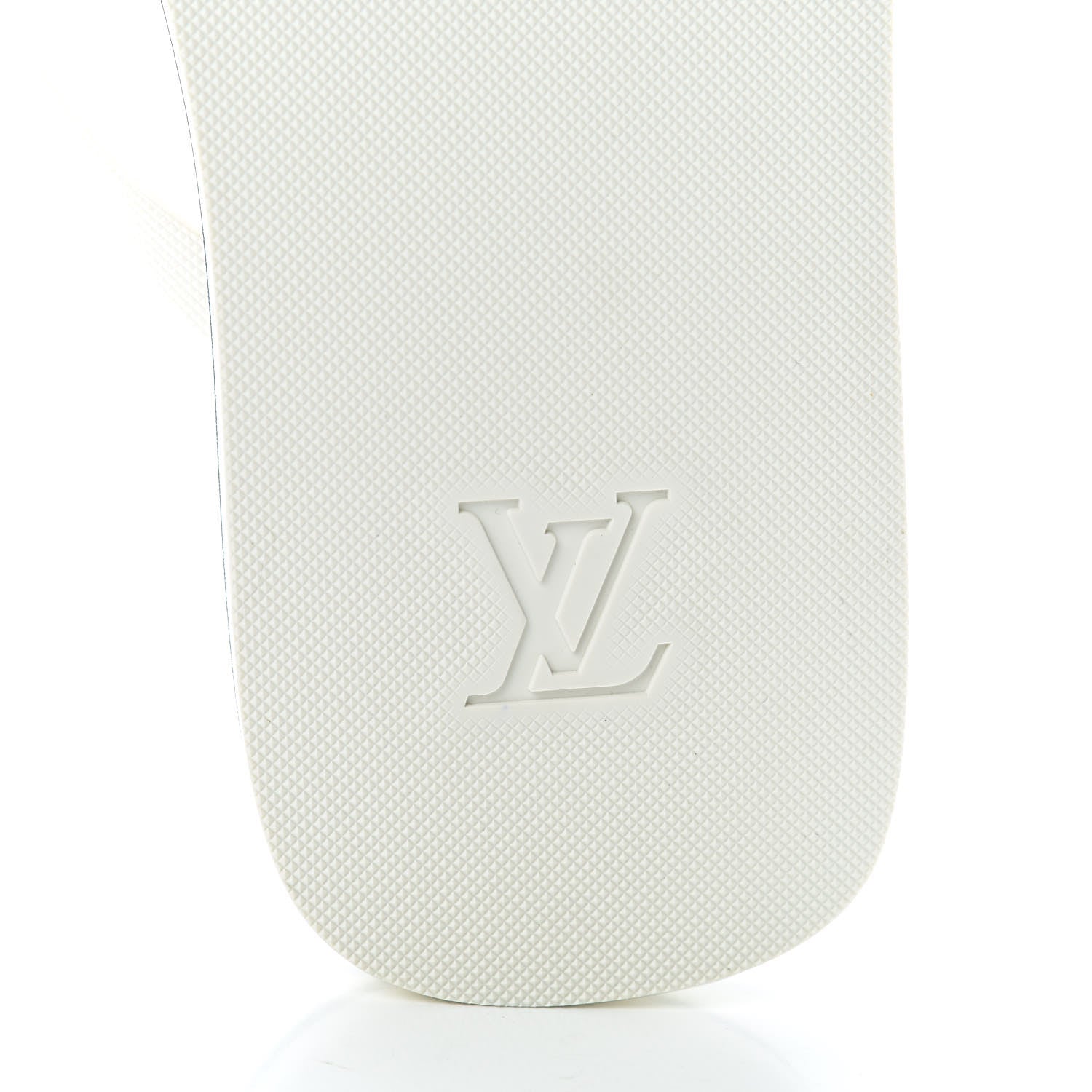 Louis Vuitton Rubber Molitor Thong Sandals 8 White 6 of 9