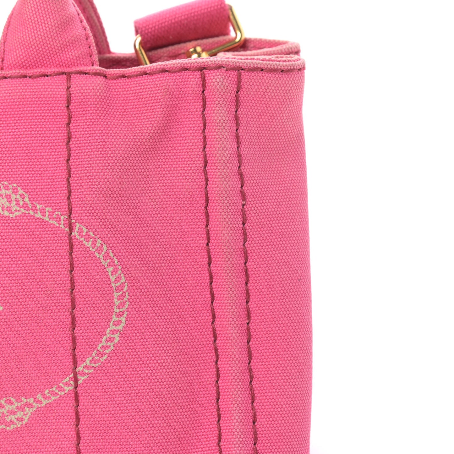 Canapa Small Logo Tote Peonia