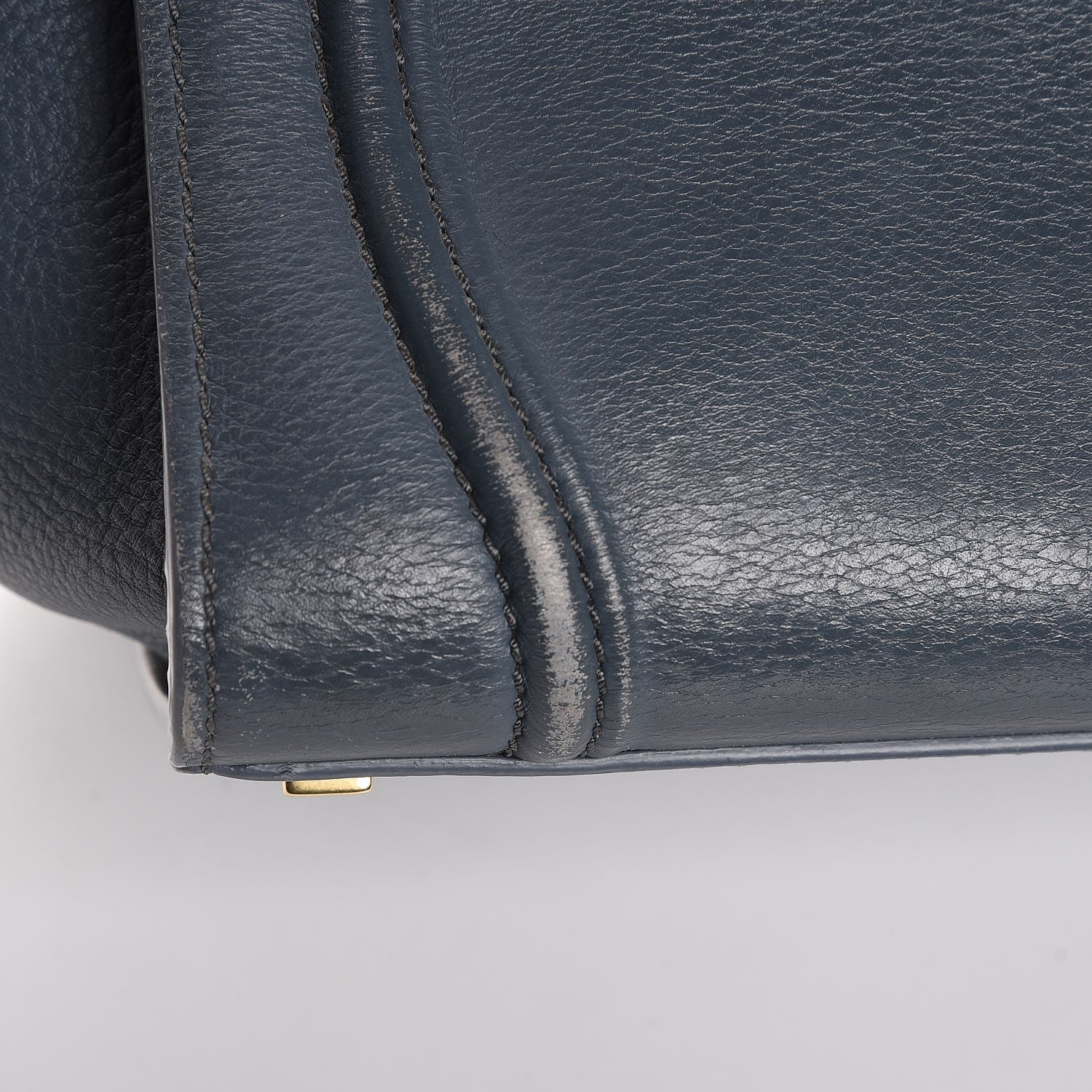 Celine Supple Calfskin Medium Phantom Luggage Slate Blue 18 of 26