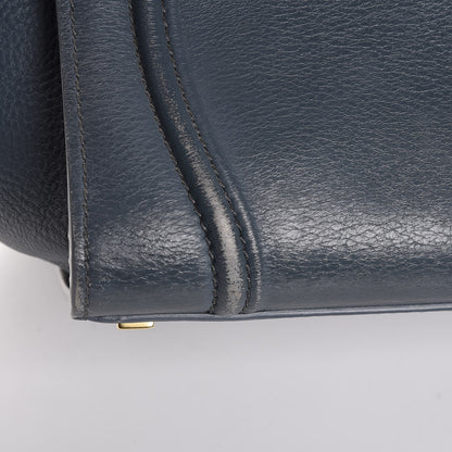 Celine Supple Calfskin Medium Phantom Luggage Slate Blue 18 of 26