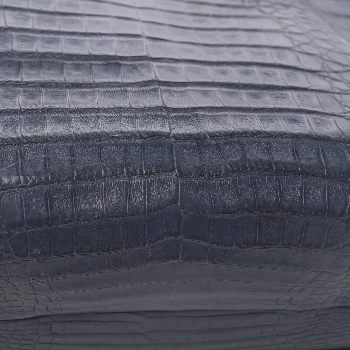 Crocodile Crossbody Bag Dark Blue