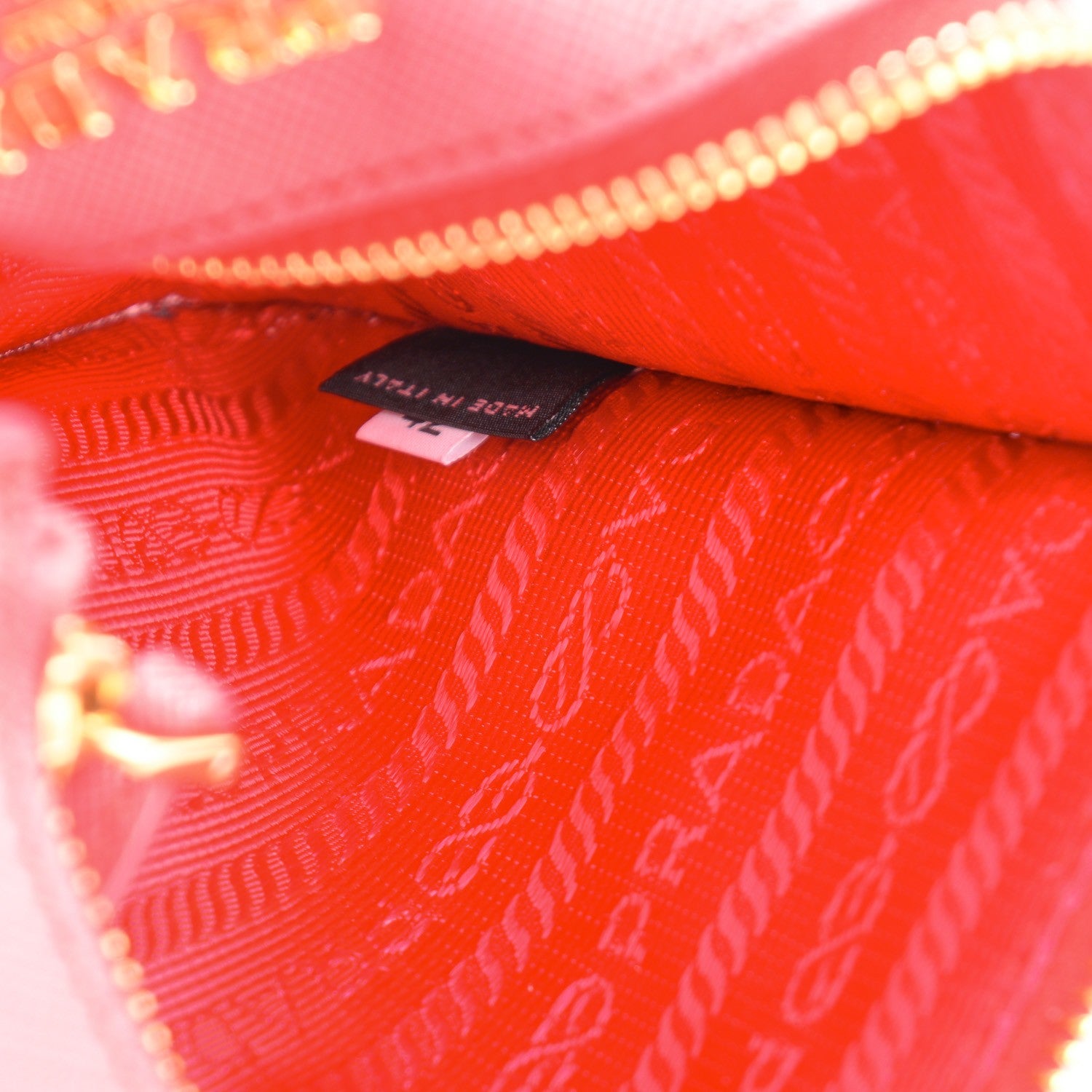 Prada Saffiano Zip Pouch Tamaris 7 of 8