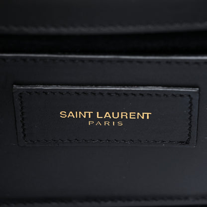 Saint Laurent Calfskin Small Classic Monogram Kate Tassel Satchel Black 6 of 17