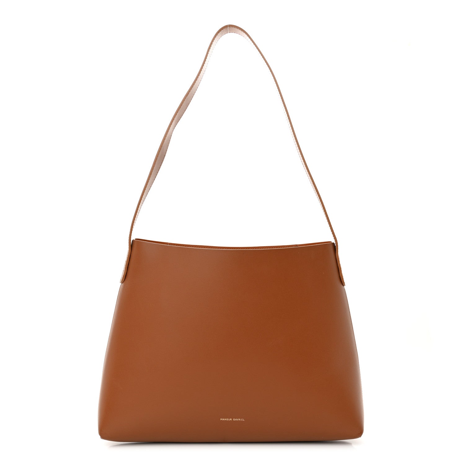 Mansur Gavriel Calfskin Small Hobo Ginger 1 of 10
