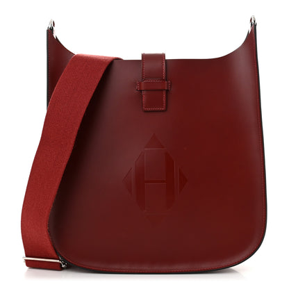 Hermes Vache Hunter Evelyne Sellier 29 PM Rouge H 1 of 11
