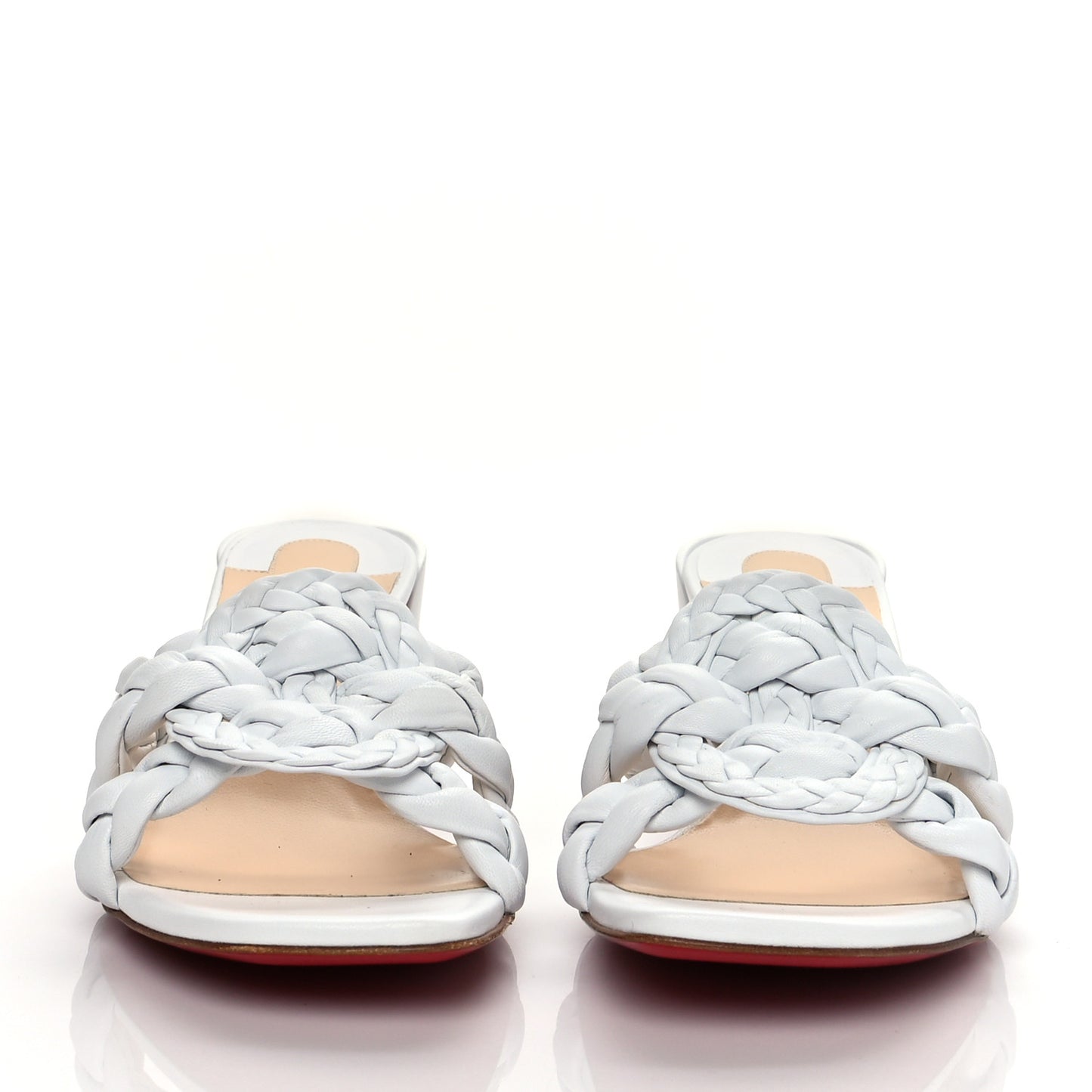 Nappa Marmela Mules 41 Bianco