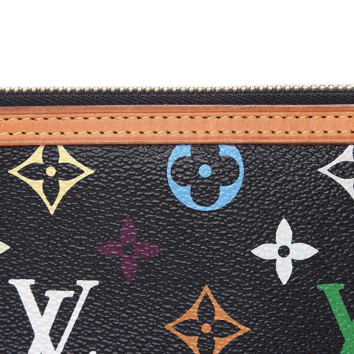 Monogram Multicolor Pochette Milla MM Black