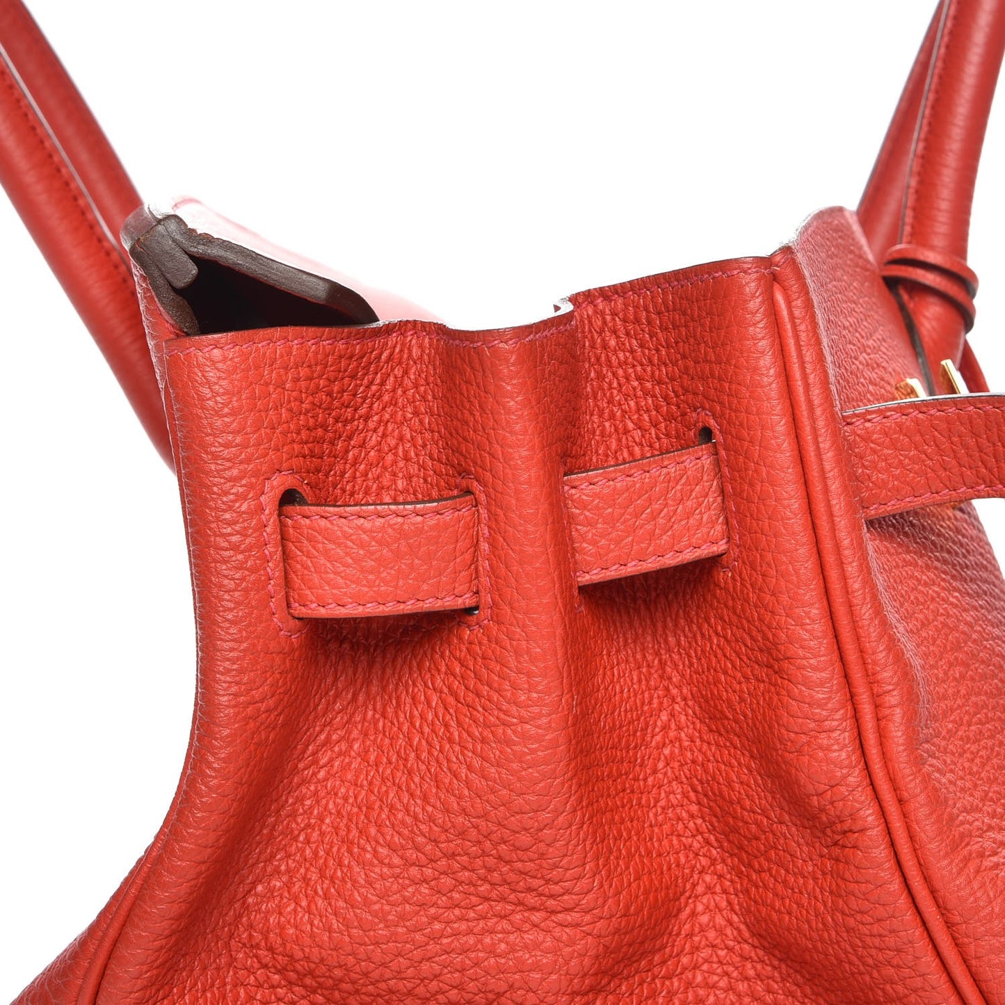 Togo Birkin 35 Rouge Casaque