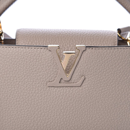 Louis Vuitton Taurillon Capucines BB Galet 8 of 10