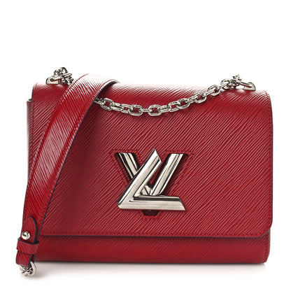 Louis Vuitton Epi Twist Top Handle Shoulder Bag MM Coquelicot 3 of 10