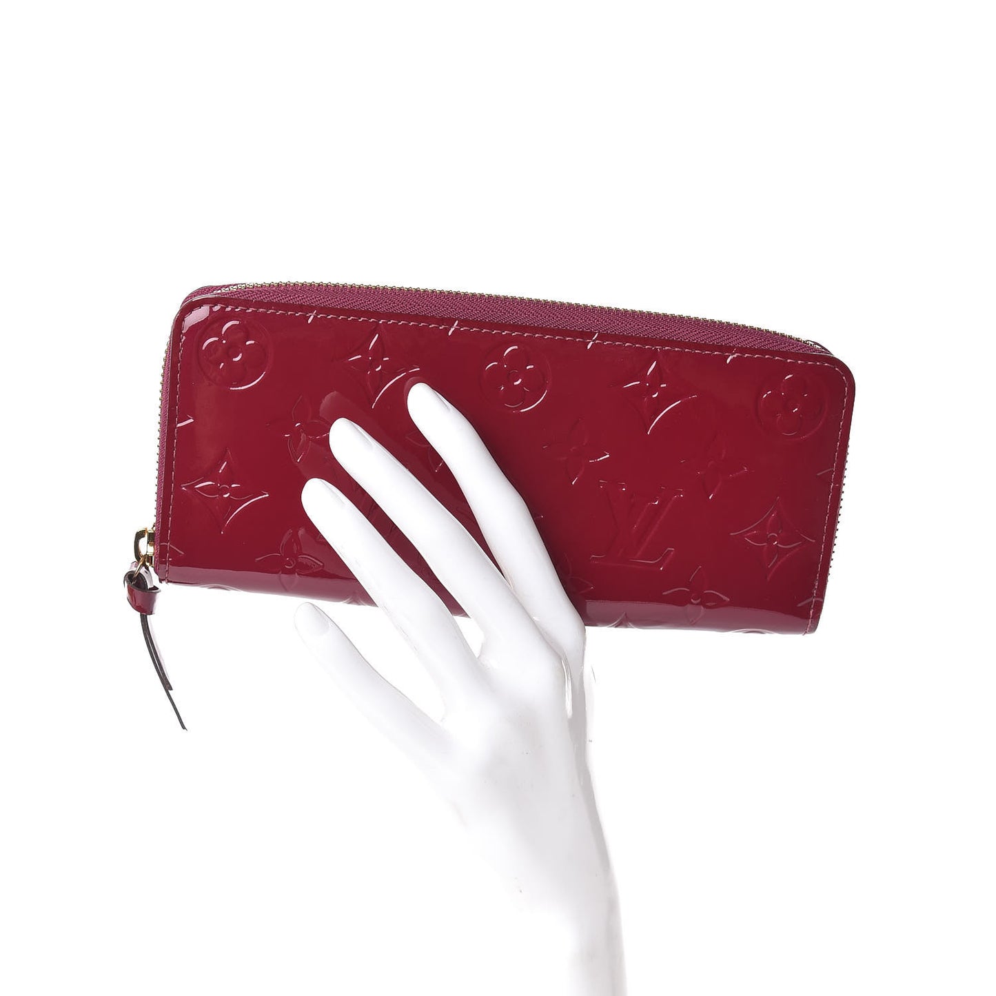 Vernis Clemence Wallet Magenta