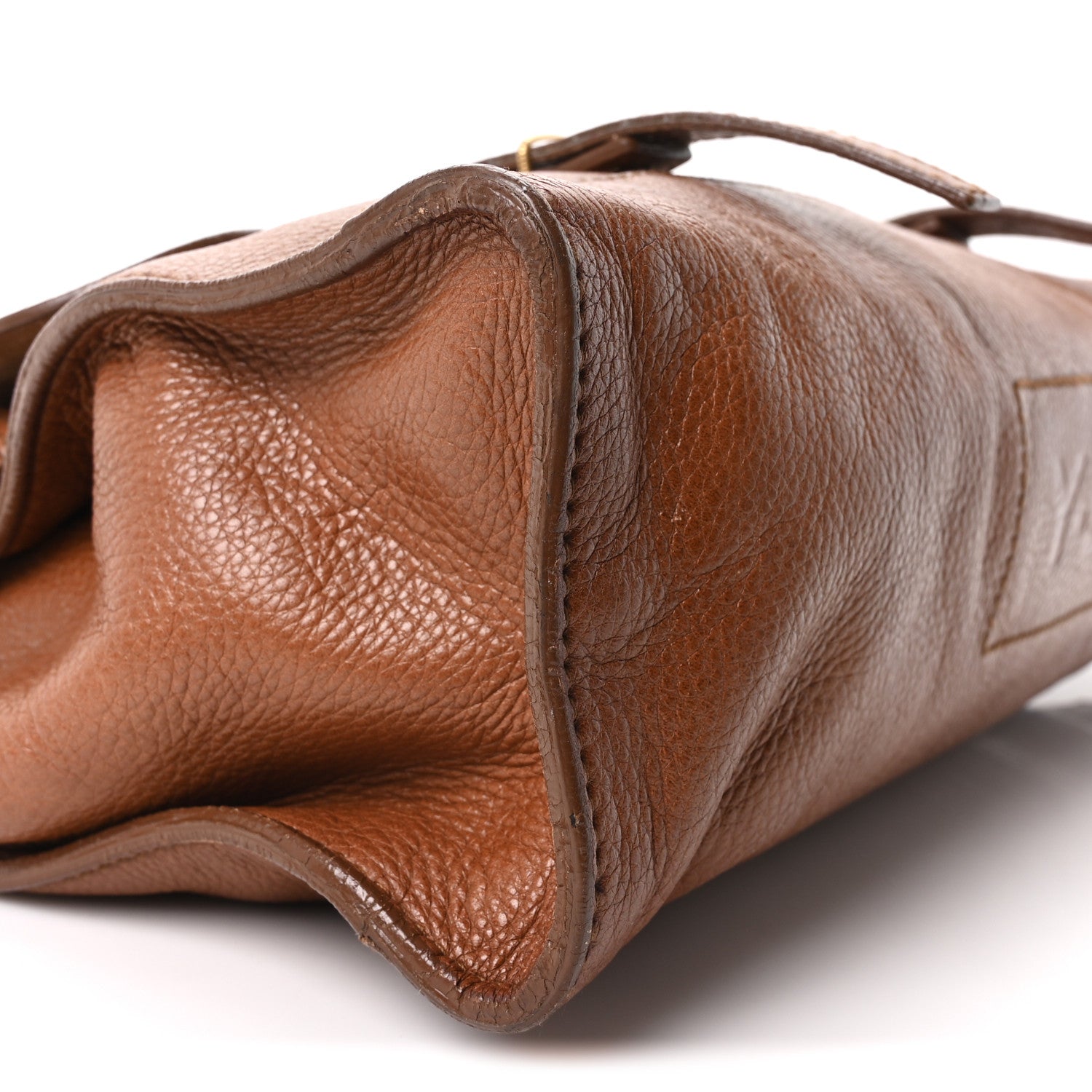 Saint Laurent Calfskin Montmarte Bag Brown 9 of 10