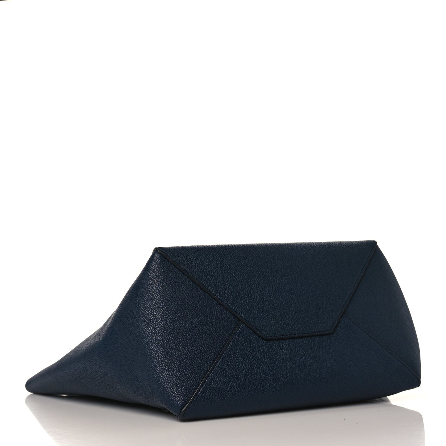 Soft Grained Calfskin Small Belt Cabas Phantom Navy