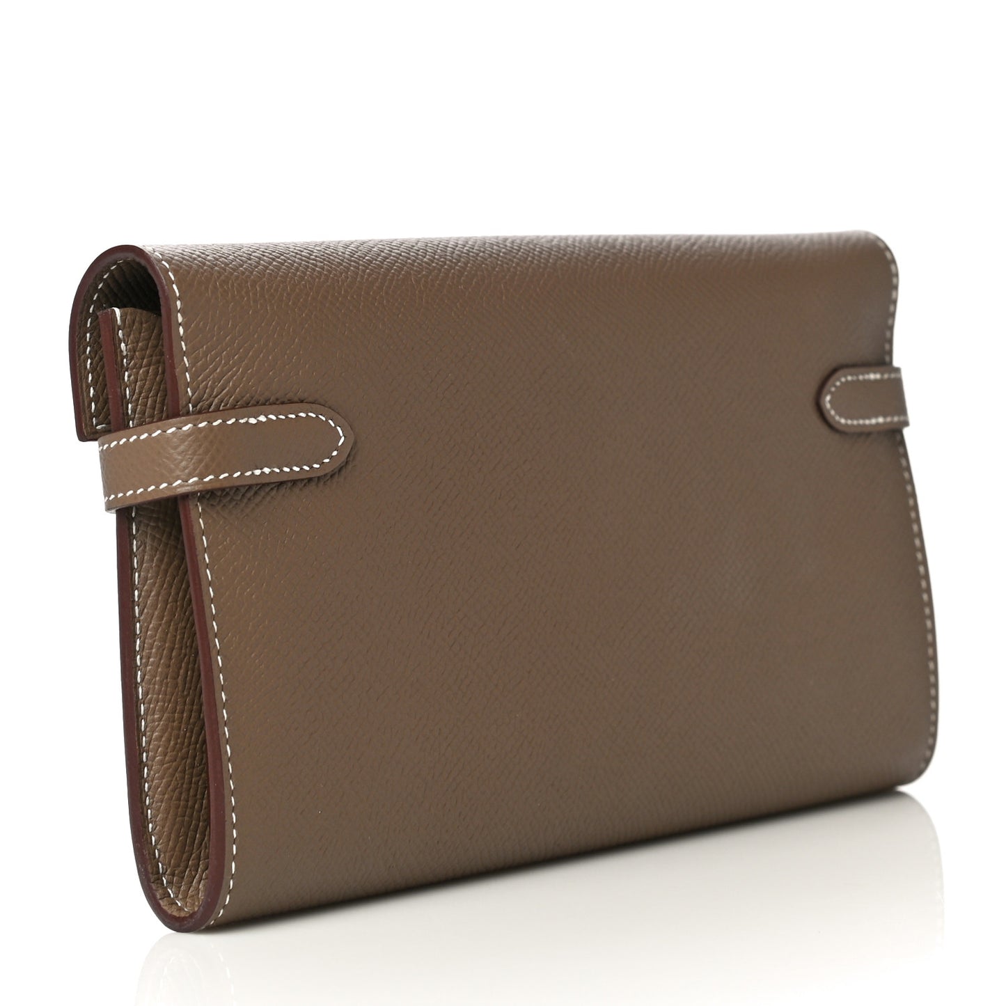 Epsom Kelly Longue Wallet Etoupe