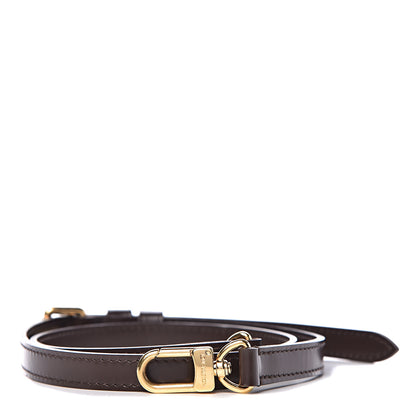 Louis Vuitton Calfskin 16mm Adjustable Shoulder Strap Brown 1 of 3
