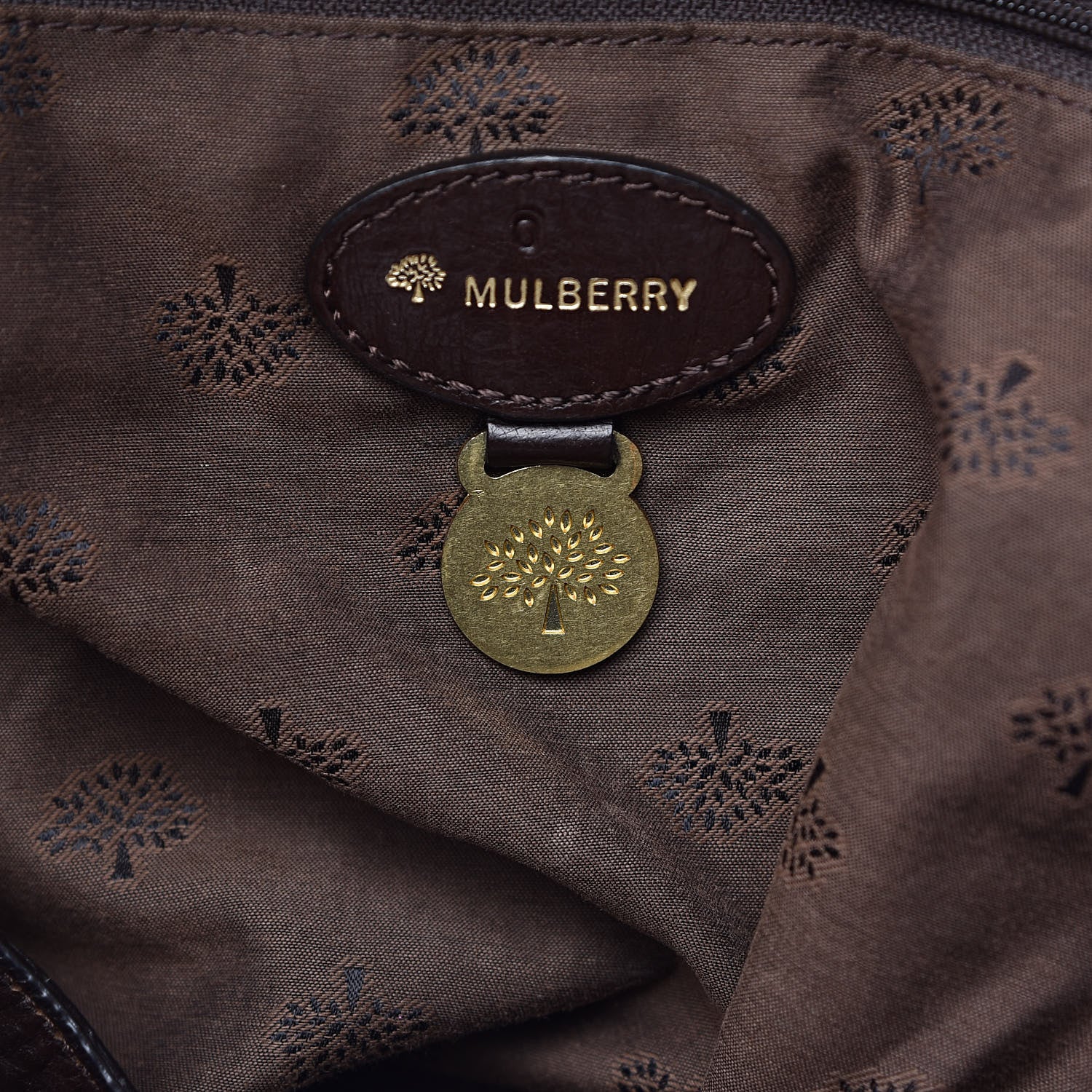 Mulberry Soft Buffalo Oversized Alexa Chocolate 7 of 16