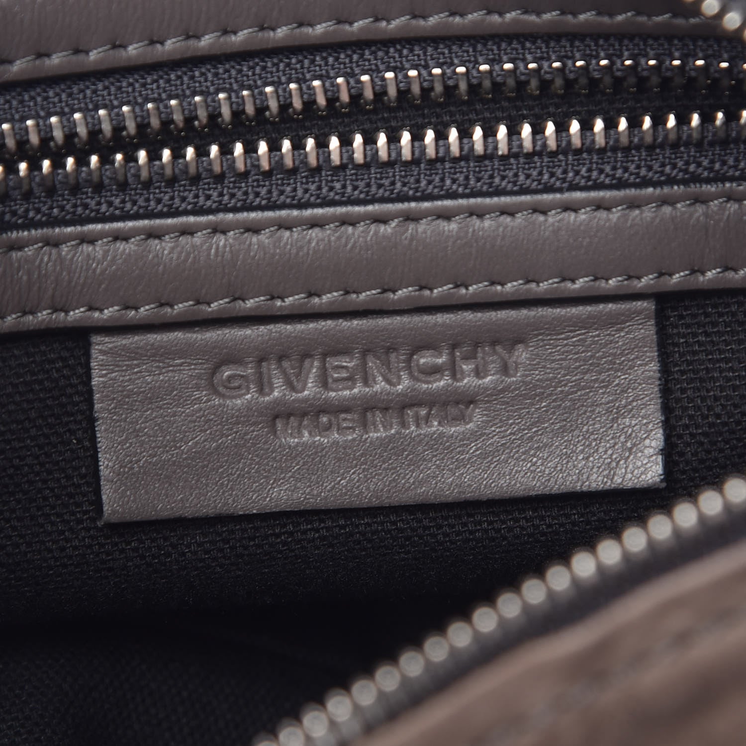 Givenchy Tumbled Sheepskin Mini Pandora Charcoal 6 of 13