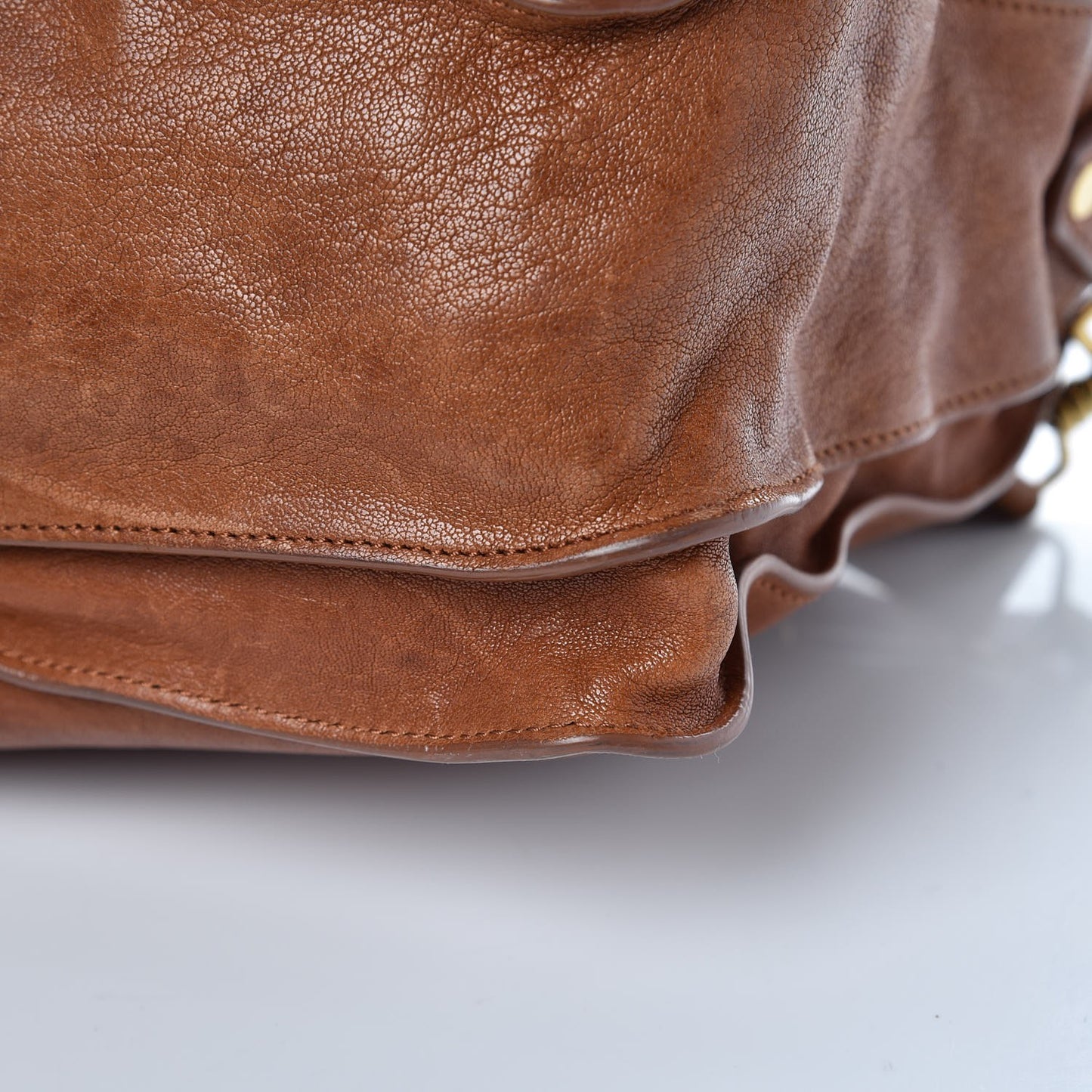 Lambskin Medium PS1 Satchel Saddle