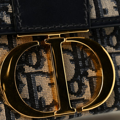 Christian Dior Oblique 30 Montaigne Box Bag Blue 11 of 11