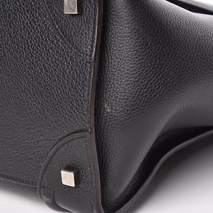 Celine Drummed Calfskin Mini Luggage Black 20 of 20