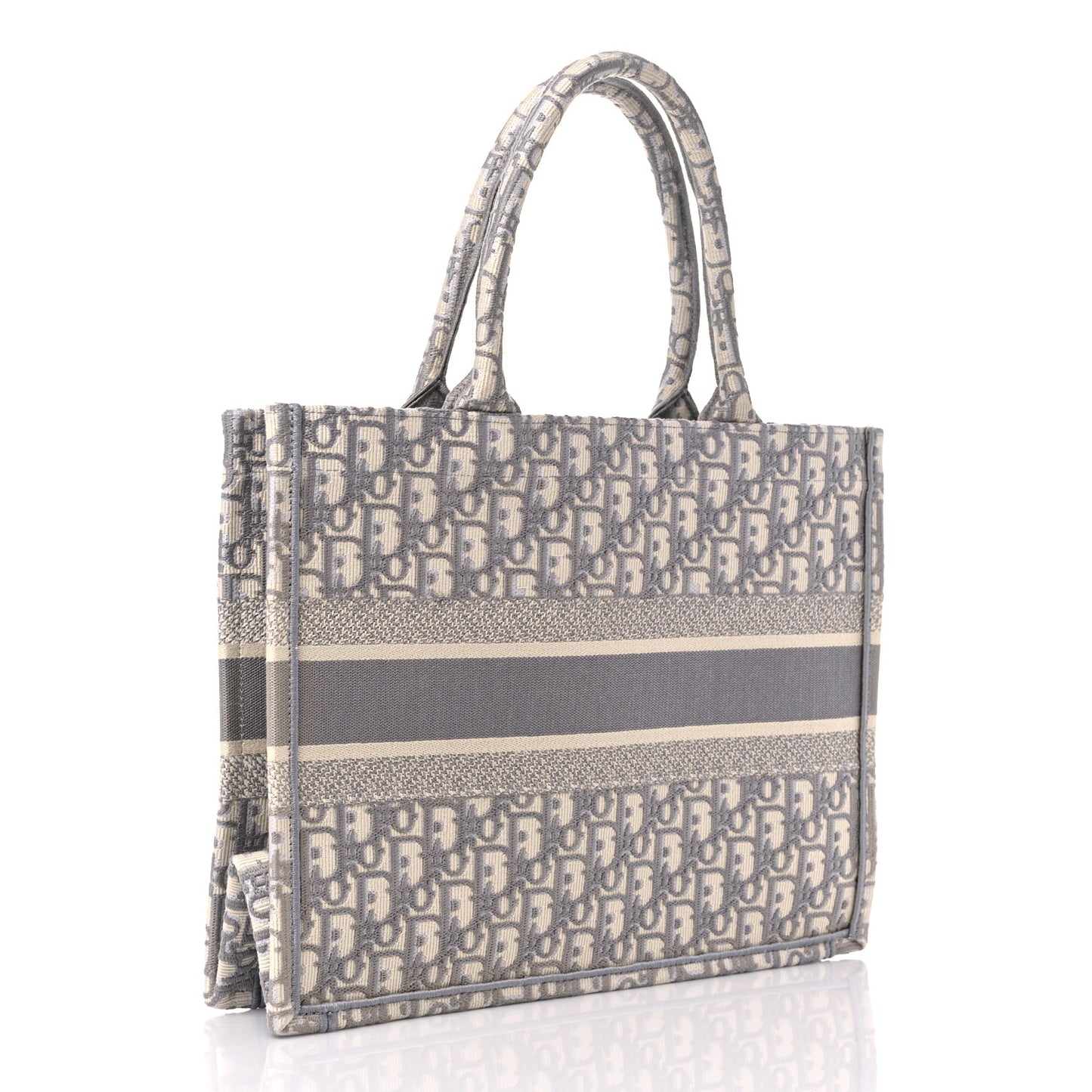 Oblique Medium Book Tote Grey