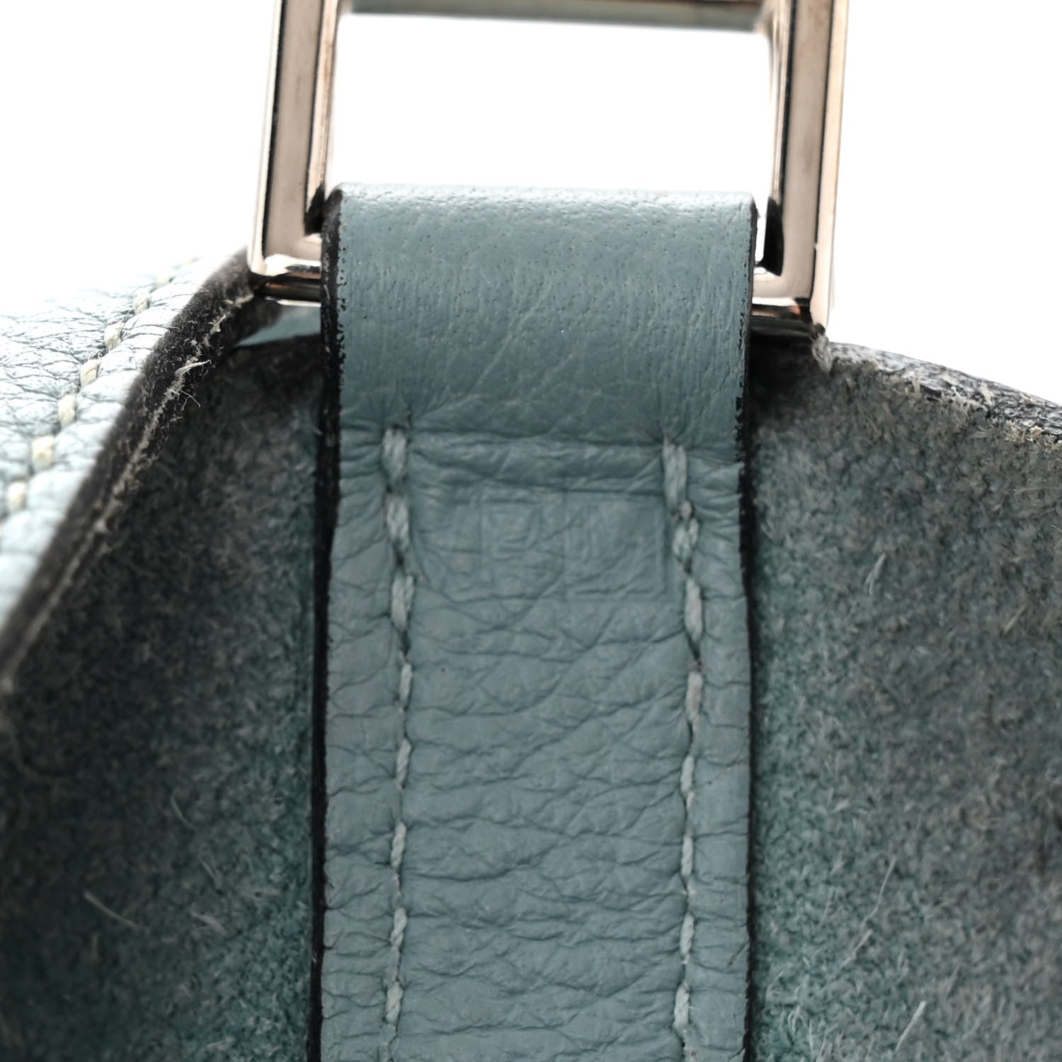 Hermes Taurillon Clemence Picotin 22 MM Ciel 7 of 14