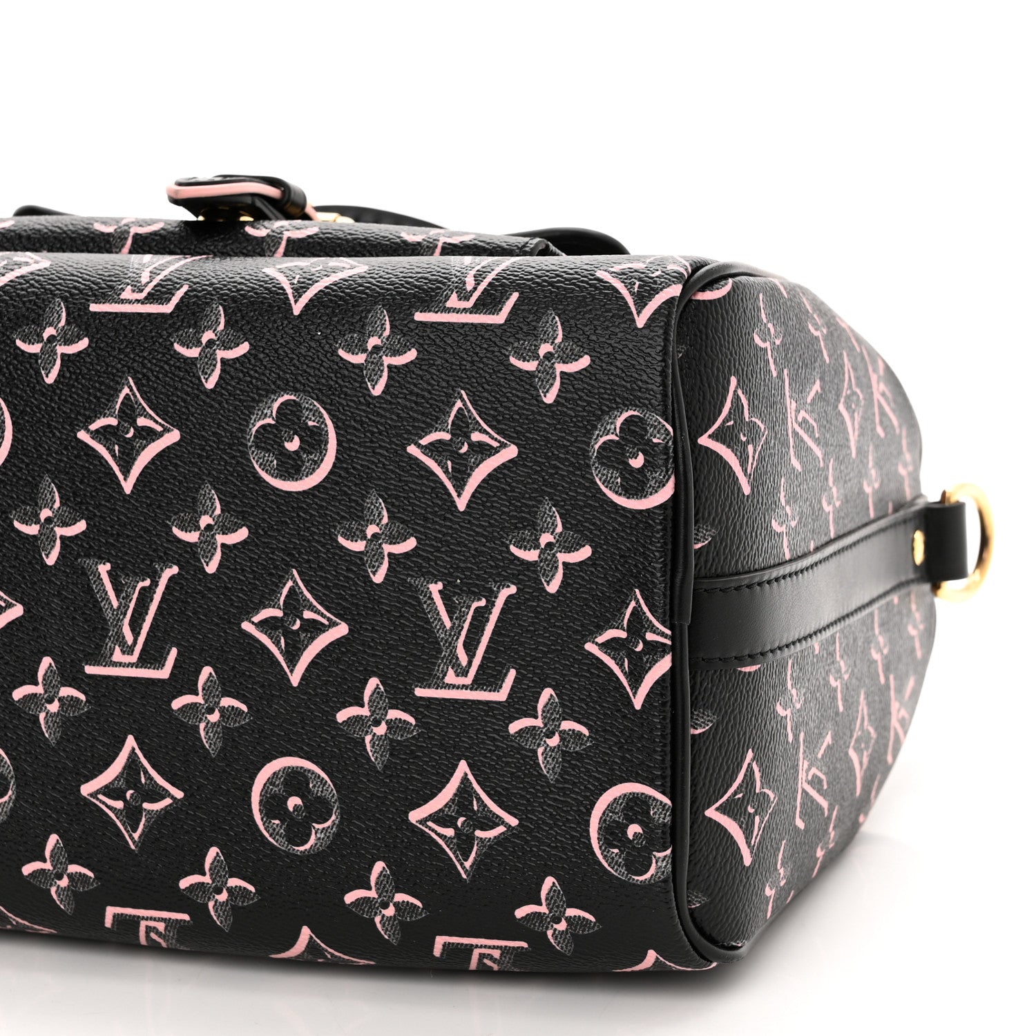 Louis Vuitton Monogram Fall for You Speedy Bandouliere 25 Black 9 of 9