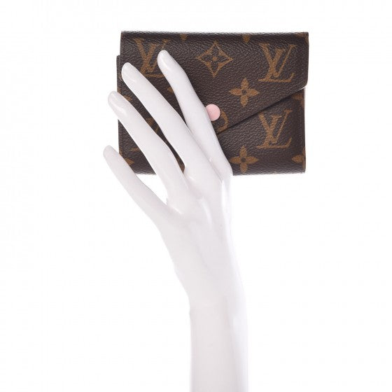 Louis Vuitton Monogram Victorine Wallet Rose Ballerine 2 of 8
