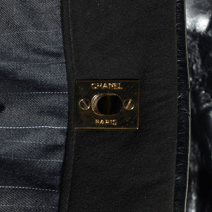 Chanel Glazed Calfskin Large Portobello Tote Black 8 of 8