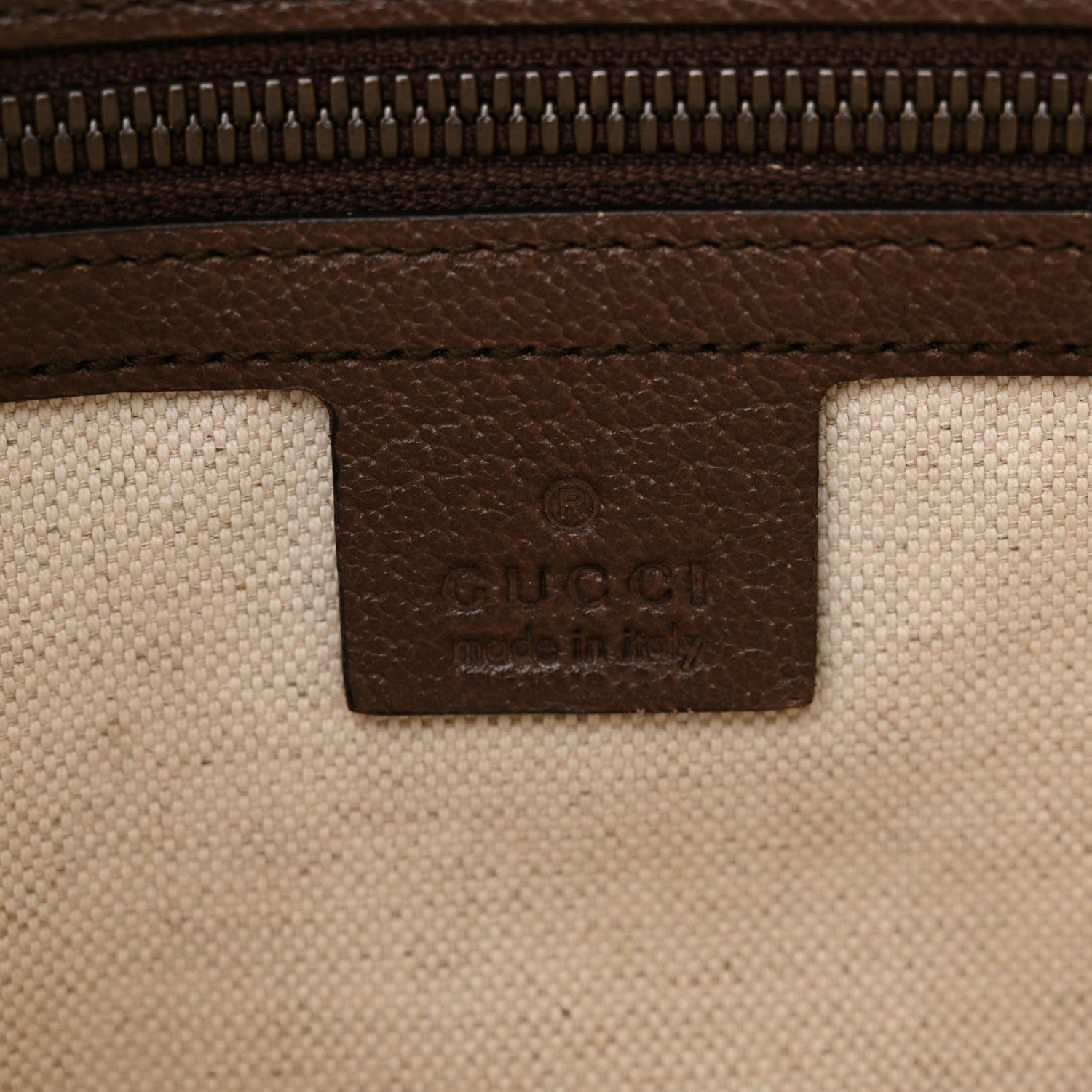 Gucci GG Supreme Monogram Web Small Ophidia Half Moon Hobo Brown 6 of 16