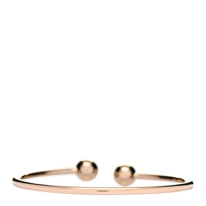 Tiffany 18K Rose Gold 8mm HardWear Ball Wire Bracelet 2 of 4