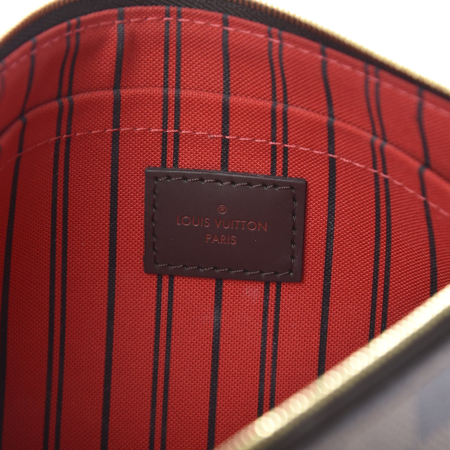 Damier Ebene Neverfull MM GM Pochette