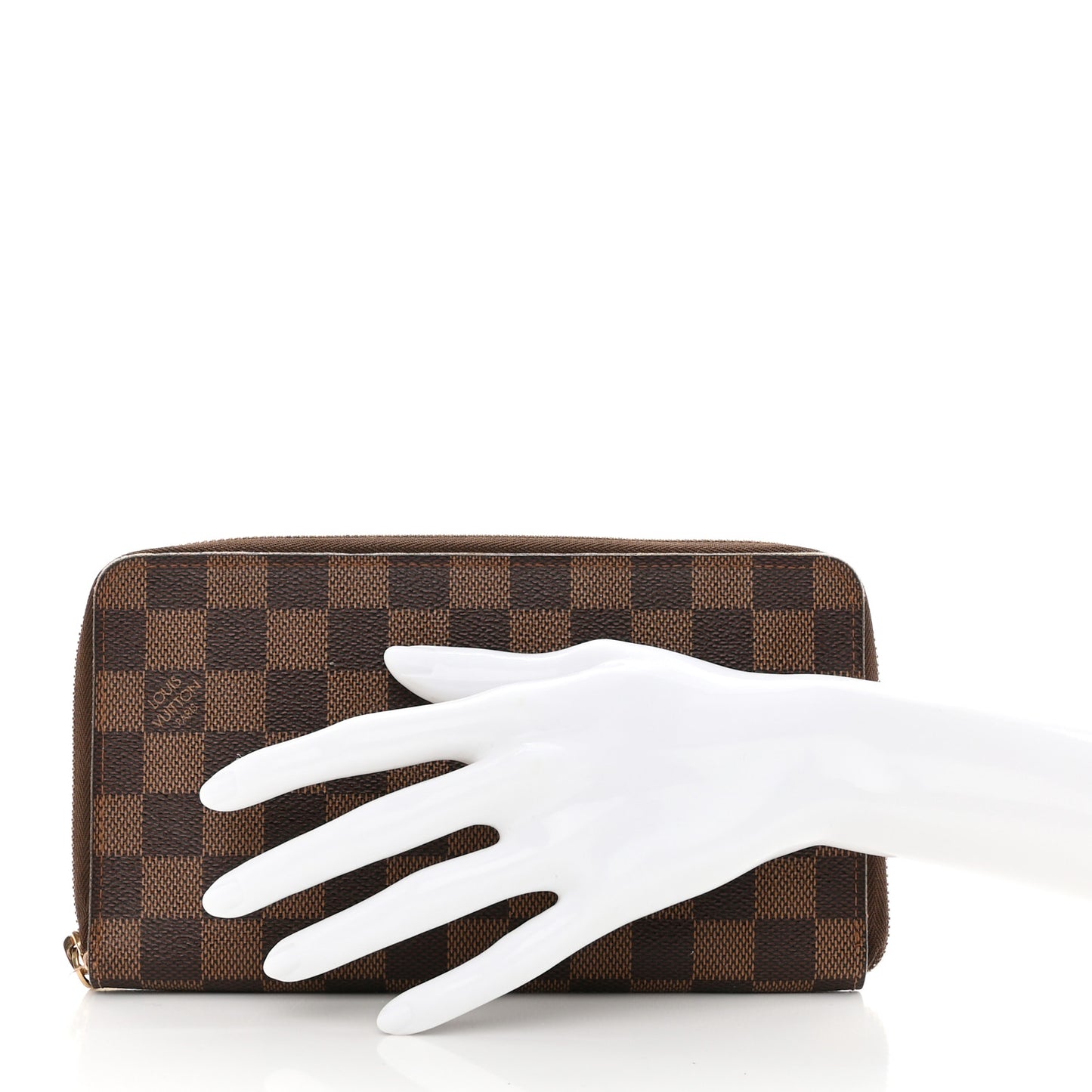 Damier Ebene Zippy Organizer Wallet