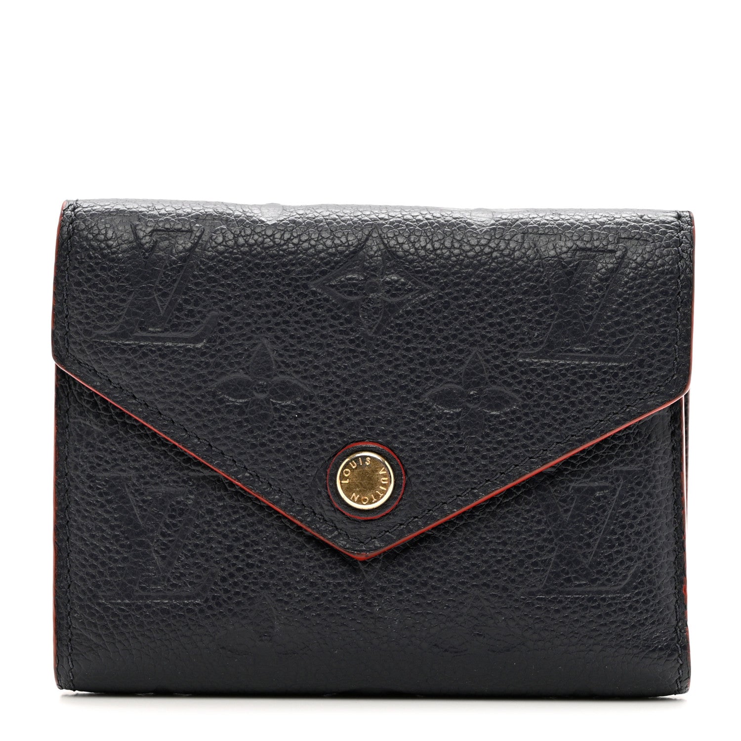 Louis Vuitton Empreinte Victorine Wallet Marine Rouge 1 of 8